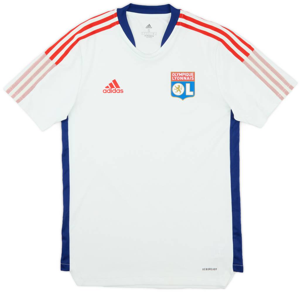 2021-22 Lyon adidas Training Shirt - 9/10 - (S)