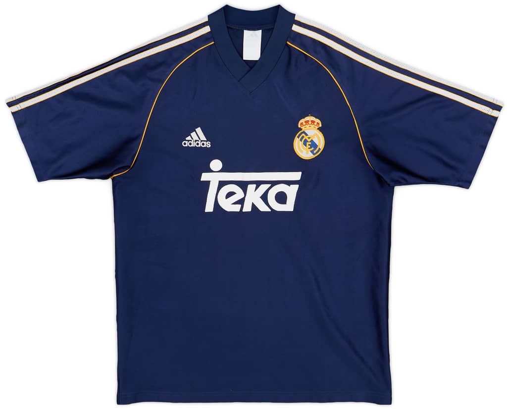 1998-99 Real Madrid Third Shirt - 5/10 - (XL.Boys)