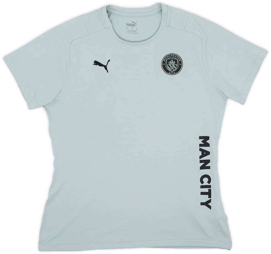 2021-22 Manchester City Puma Leisure Tee - 8/10 - (Women's M)