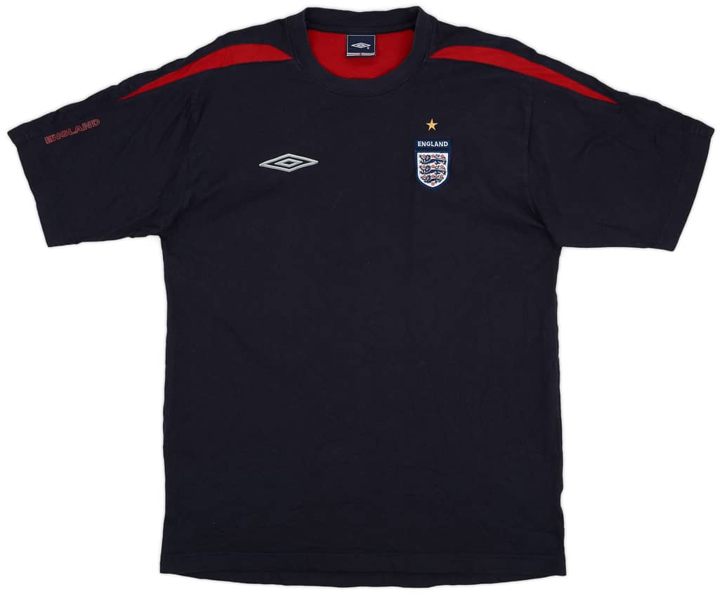 2005-07 England Umbro Training Shirt - 8/10 - (L)