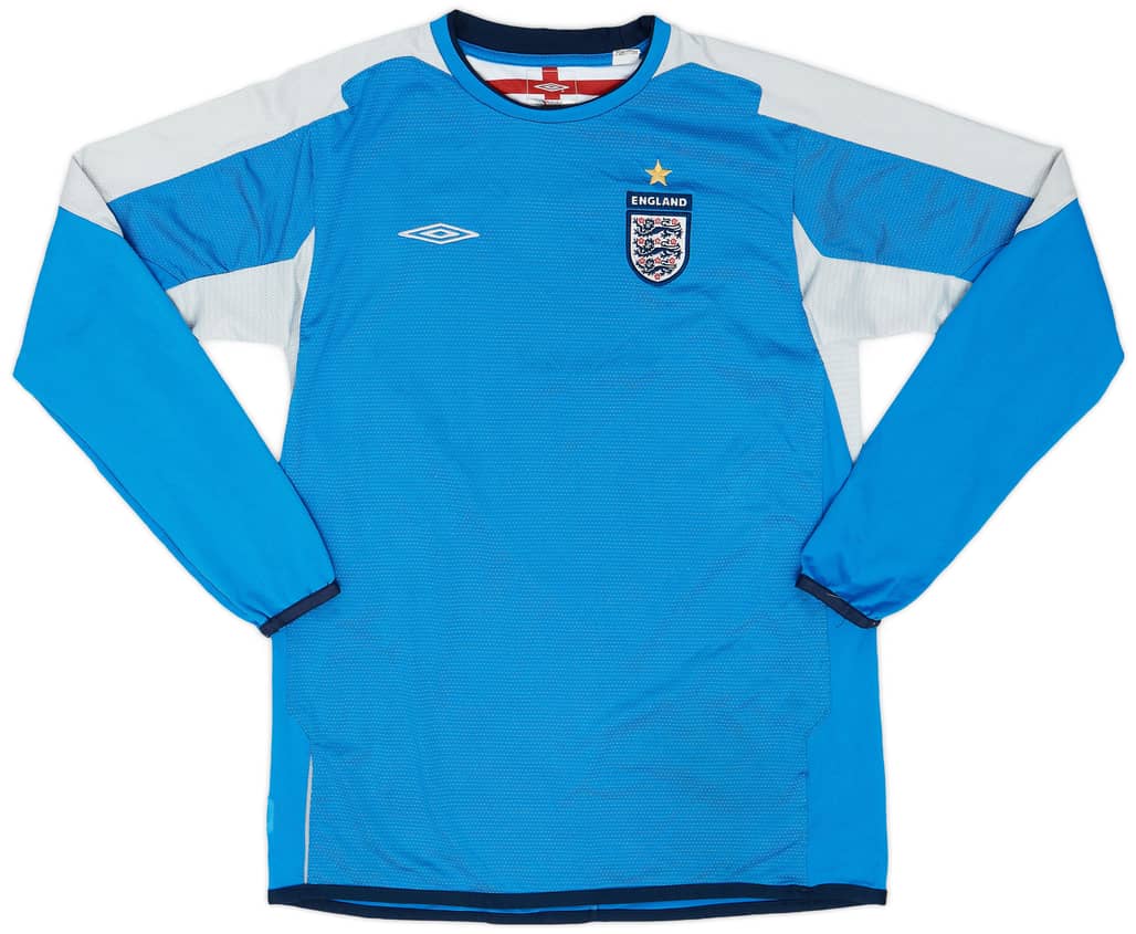 2004-06 England GK Shirt - 6/10 - (XL.Boys)