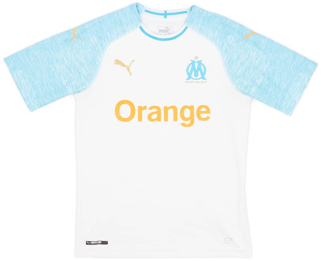 2018-19 Olympique Marseille Home Shirt - 5/10 - (S)