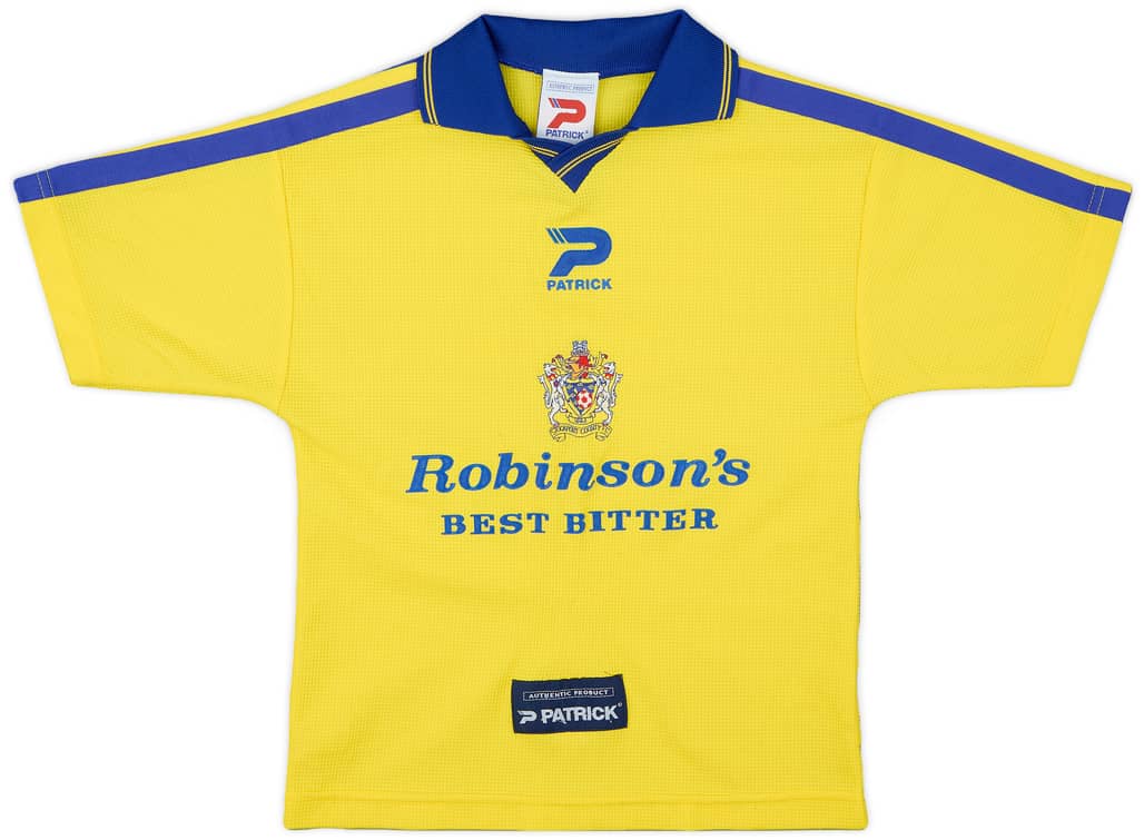 2000-01 Stockport Away Shirt - 8/10 - (S.Boys)