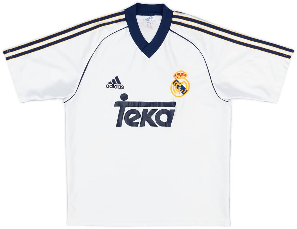 1998-00 Real Madrid Home Shirt - 7/10 - (L.Boys)