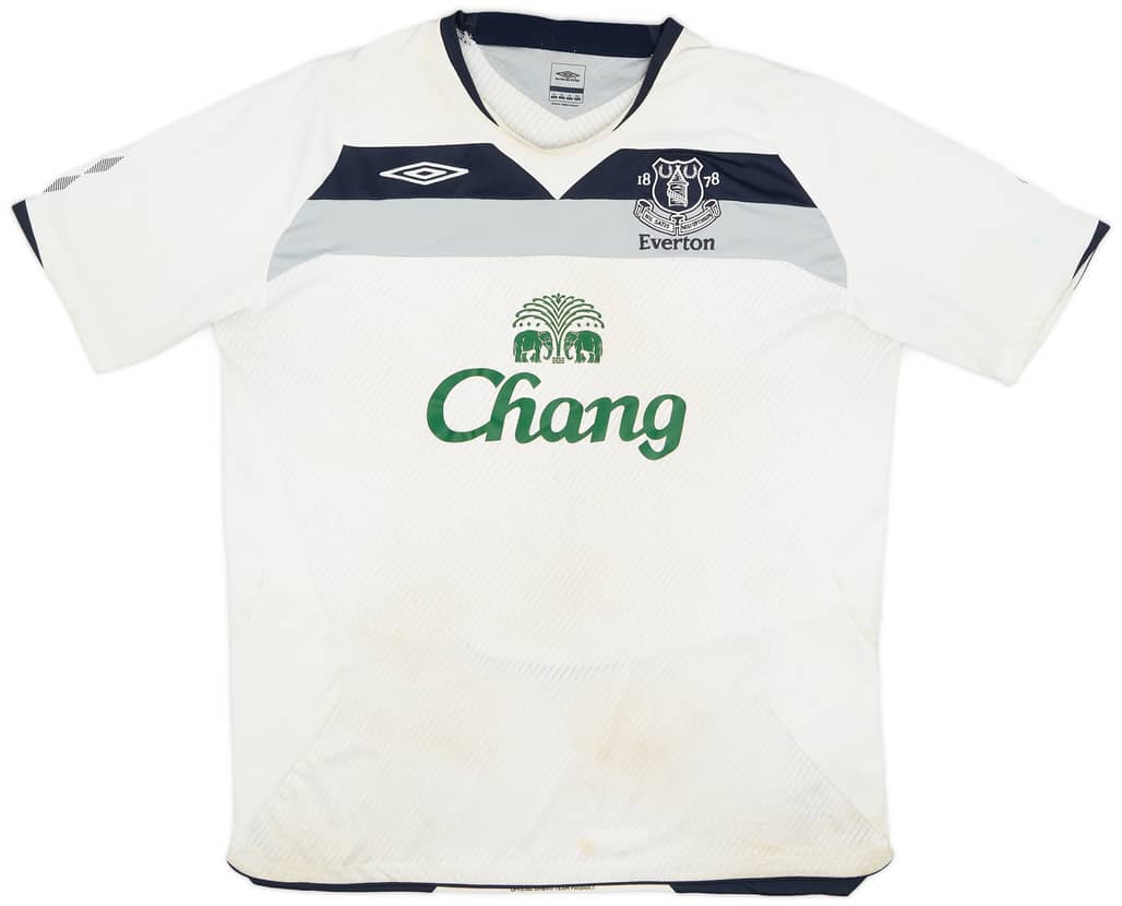 2008-09 Everton Away Shirt - 5/10 - (XL)