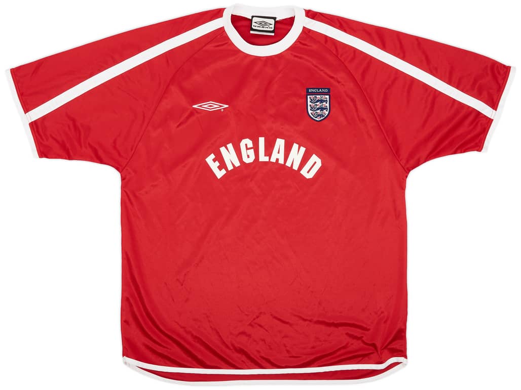 2002-03 England Umbro Training Shirt - 10/10 - (XL)