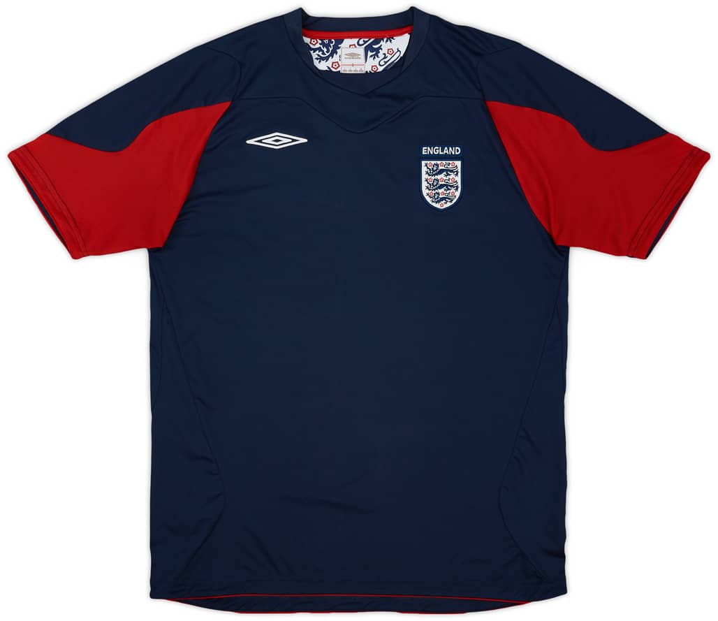 2006-07 England Umbro Training Shirt - 8/10 - (L)