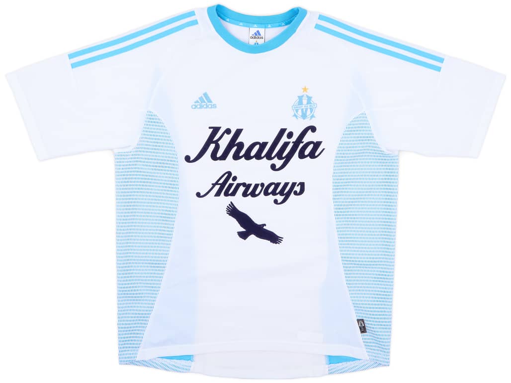 2002-03 Olympique Marseille Home Shirt - 8/10 - (L)