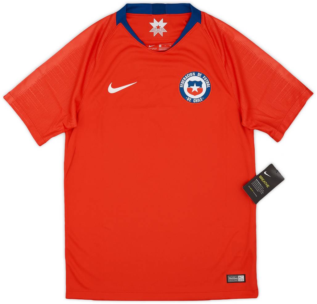 2018-19 Chile Home Shirt (S)