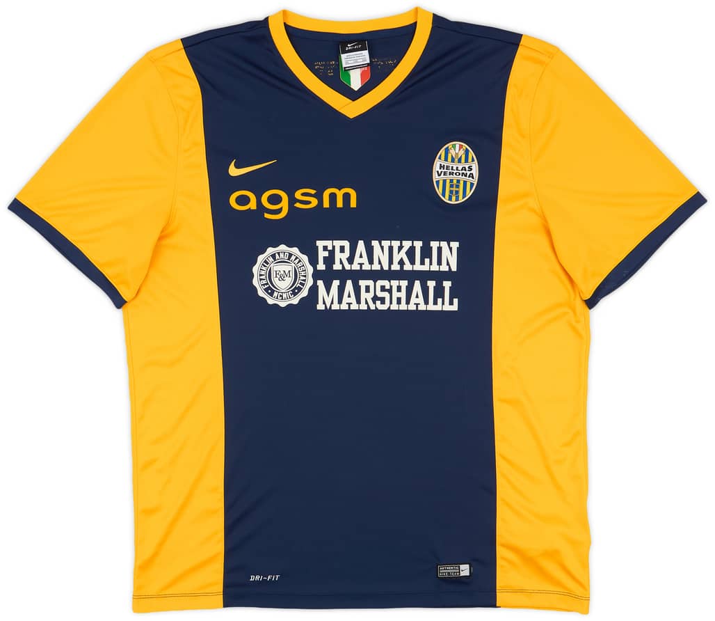 2014-15 Hellas Verona Home Shirt - 8/10 - (XXL)