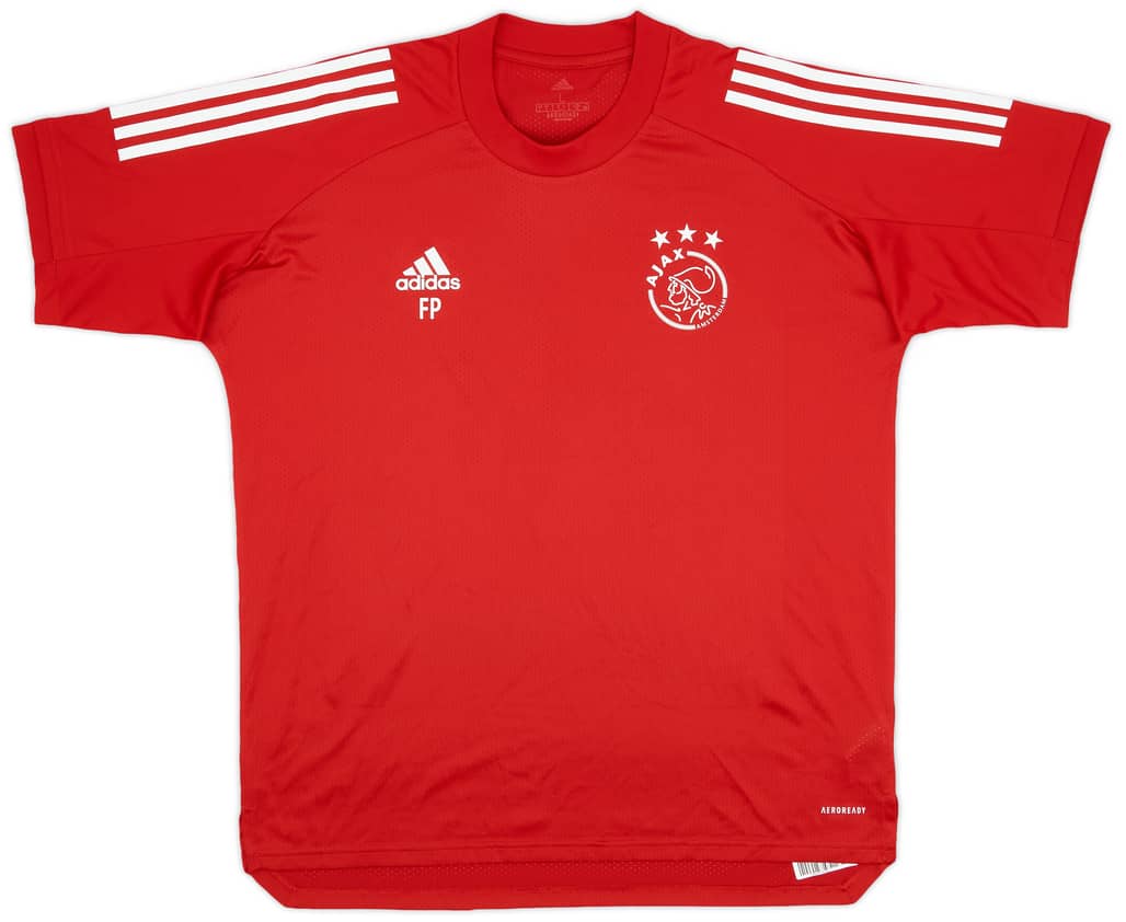 2020-21 Ajax Staff Issue Training Shirt 'FP' - 9/10 - (L)