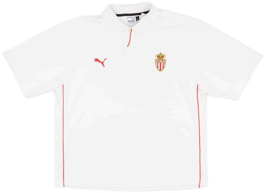 2005-06 Monaco Puma Polo Shirt - 9/10 - (L)
