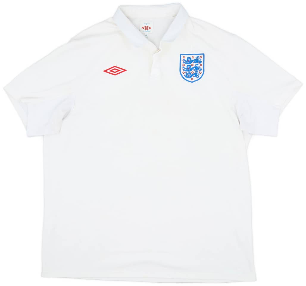 2009-10 England Home Shirt - 5/10 - (XXL)