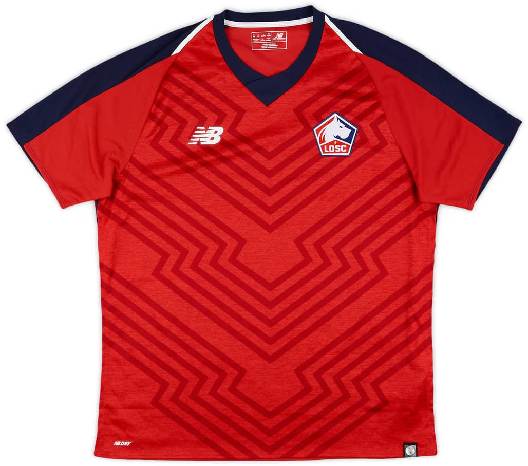 2018-19 Lille Home Shirt - 8/10 - (L)