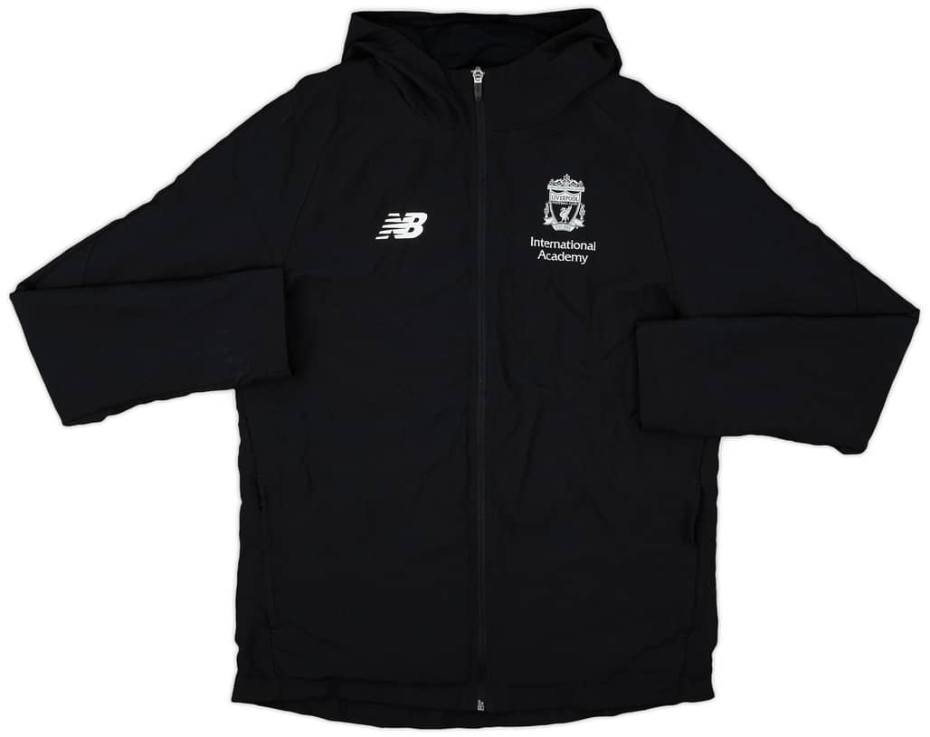 2019-20 Liverpool New Balance Hooded Rain Jacket - 7/10 - (M)