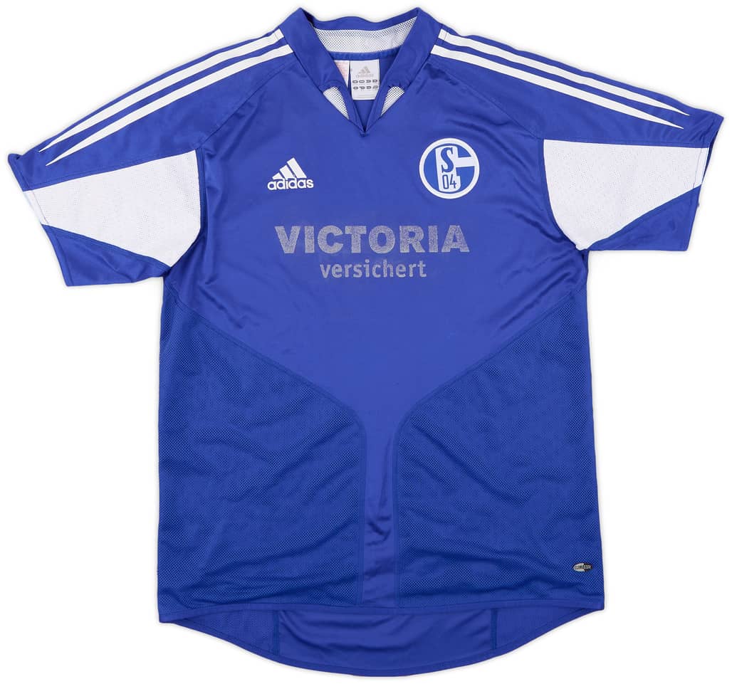 2004-05 Schalke Home Shirt - 4/10 - (XL.Boys)