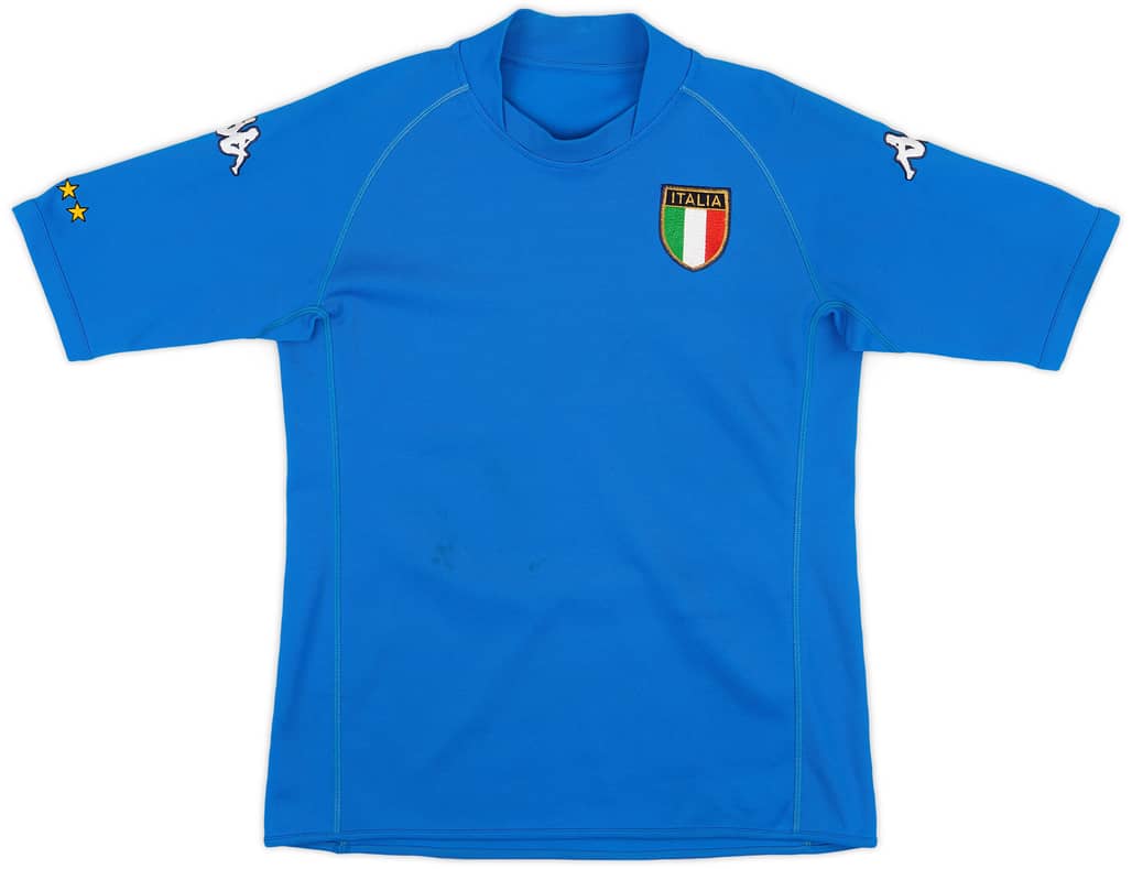 2002 Italy Home Shirt - 8/10 - (S)