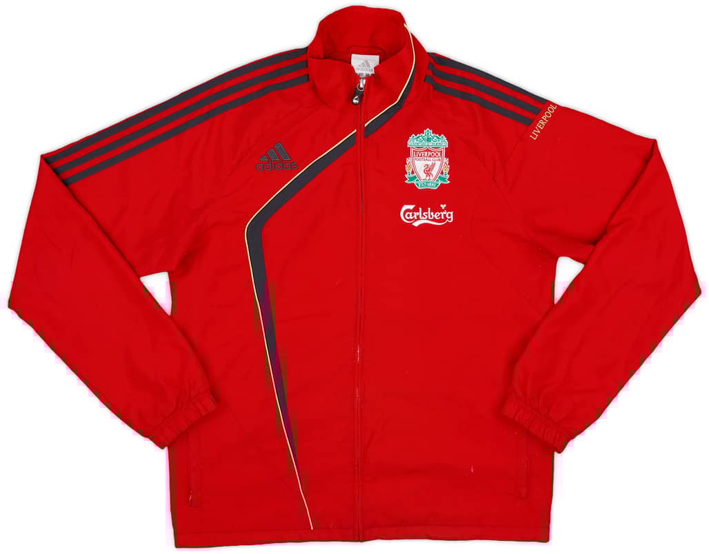 2009-10 Liverpool adidas Track Jacket - 8/10 - (S)