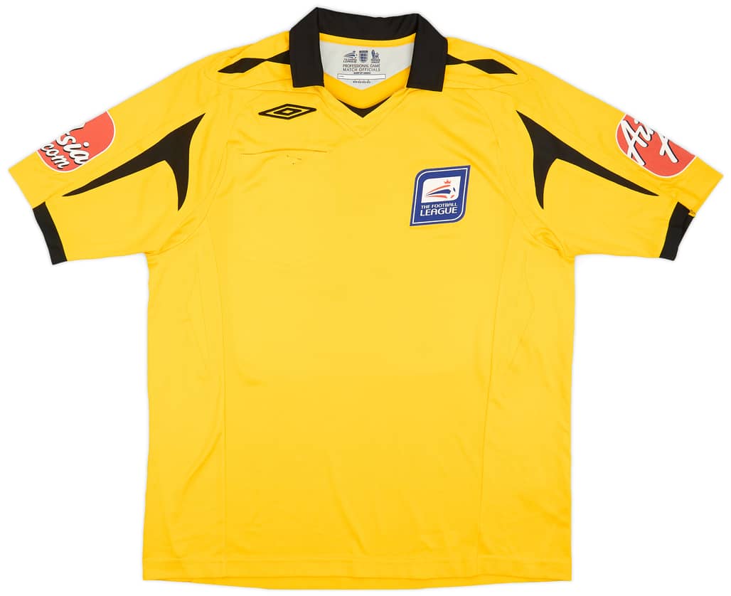 2007-08 Football League Umbro Referee Shirt - 8/10 - (L)