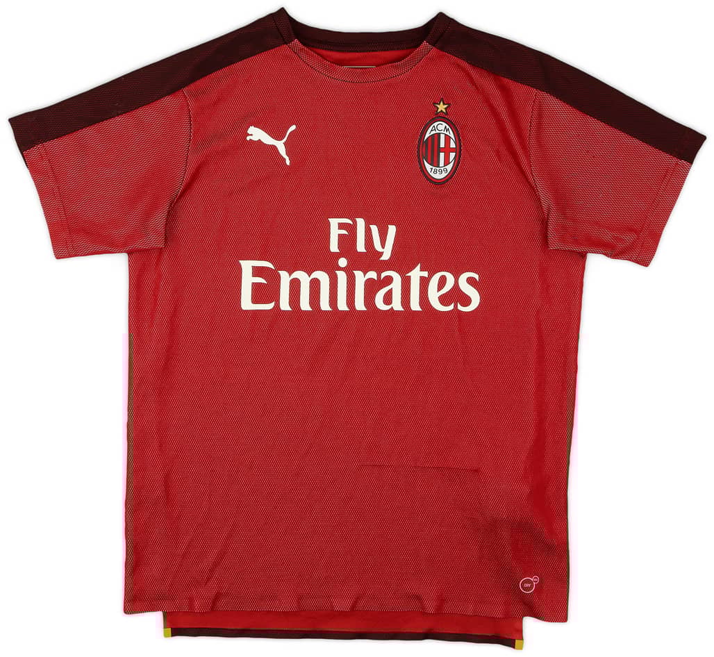 2017-18 AC Milan Puma Training Shirt - 7/10 - (XL.Boys)