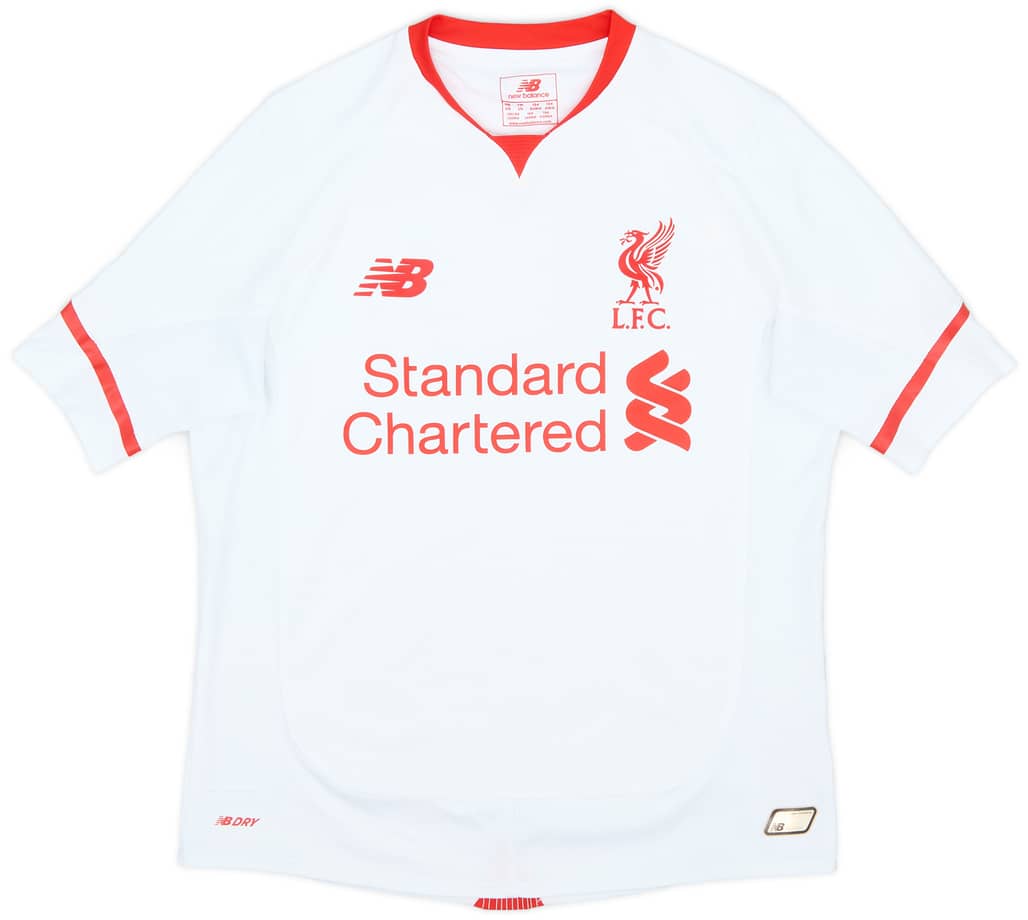 2015-16 Liverpool Away Shirt - 7/10 - (M.Boys)