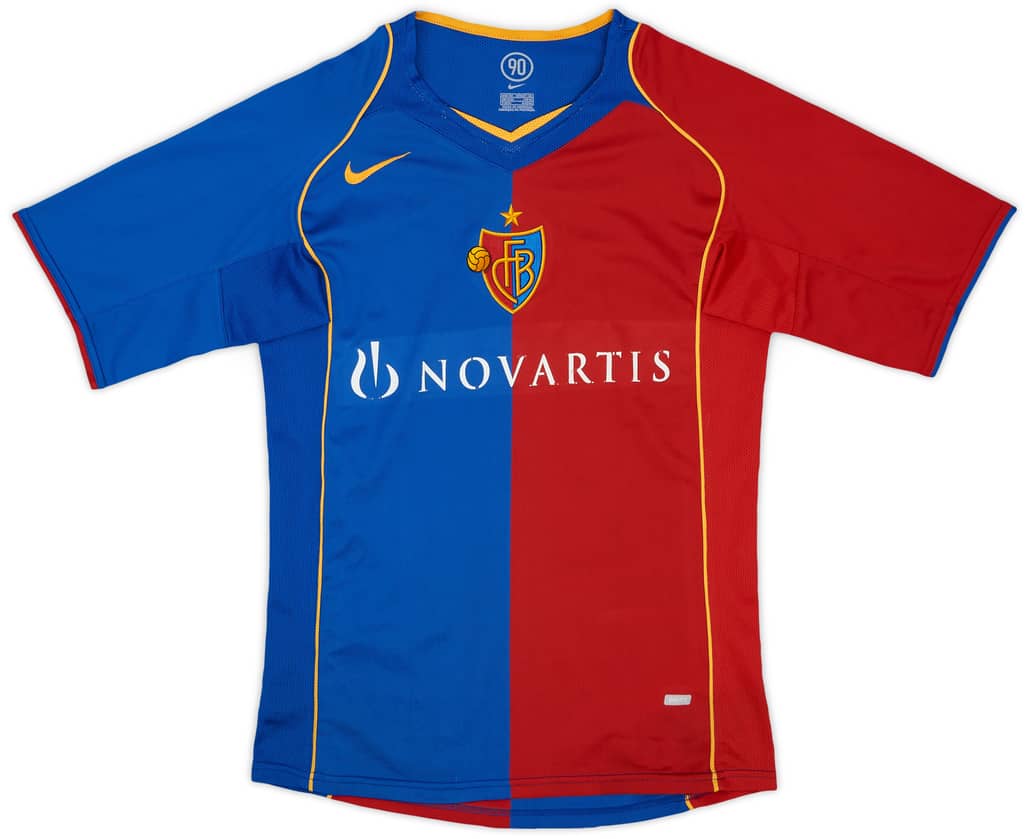 2004-05 FC Basel Home Shirt - 6/10 - (XS)