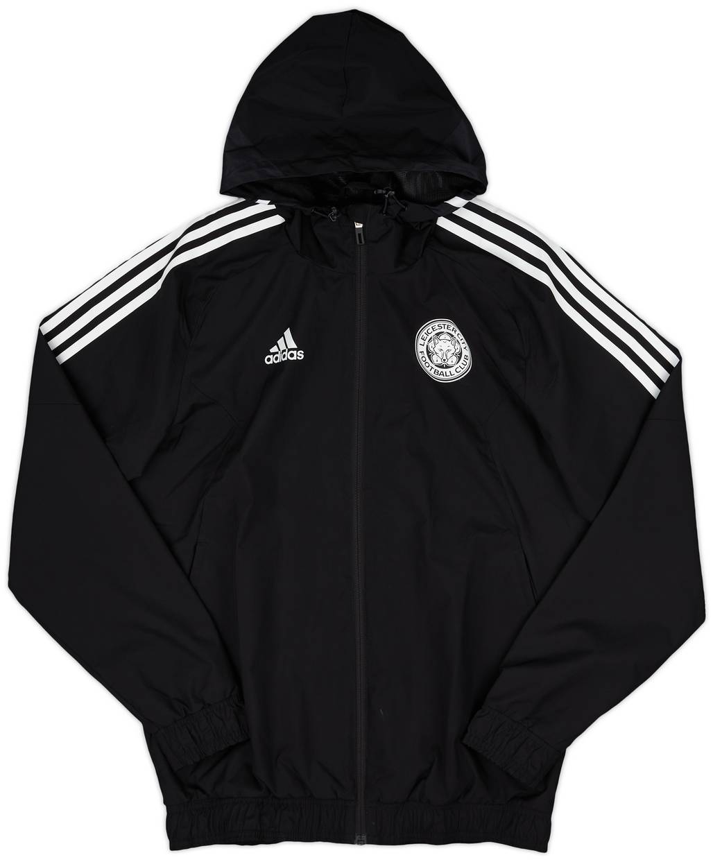 2022-23 Leicester City adidas Hooded Rain Jacket - 8/10 - (S)