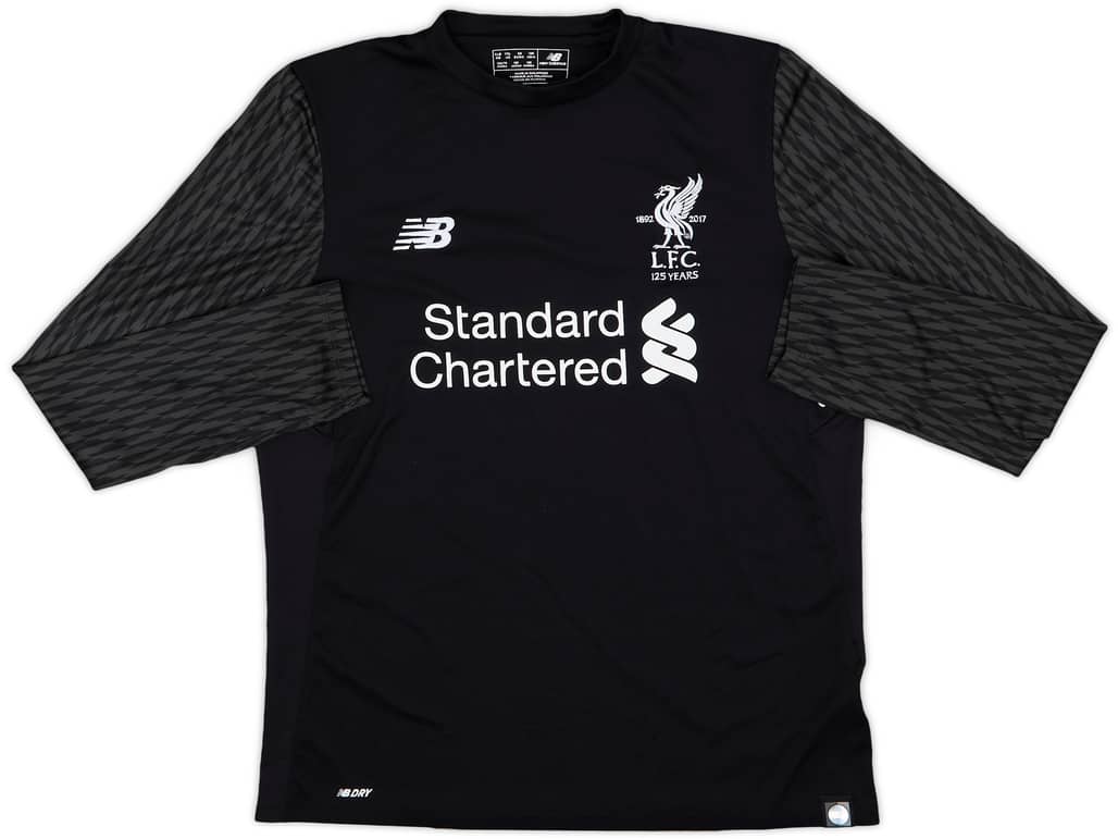 2017-18 Liverpool '125 Years' GK Shirt - 10/10 - (XL.Boys)
