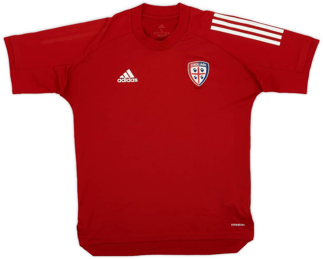 2020-21 Cagliari adidas Training Shirt - 9/10 - (S)