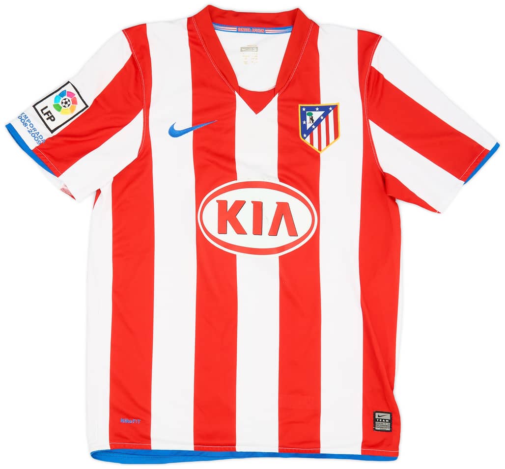 2008-09 Atletico Madrid Home Shirt - 6/10 - (S)