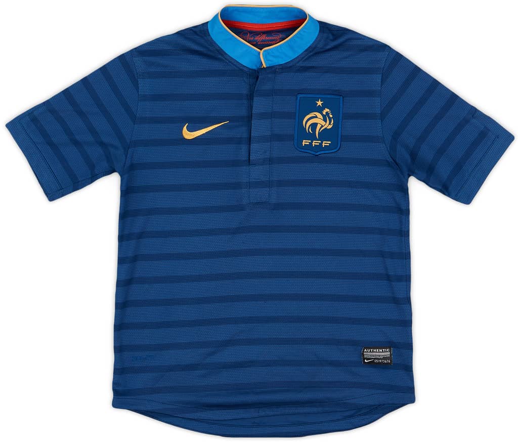 2012-13 France Home Shirt - 8/10 - (S.Boys)