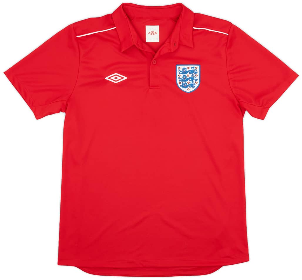 2010-11 England Umbro Polo Shirt - 9/10 - (L)