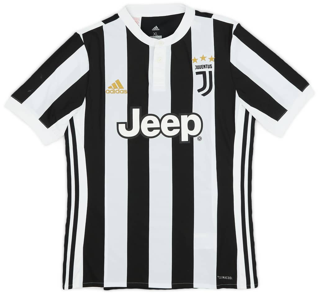 2017-18 Juventus Home Shirt - 7/10 - (XL.Boys)