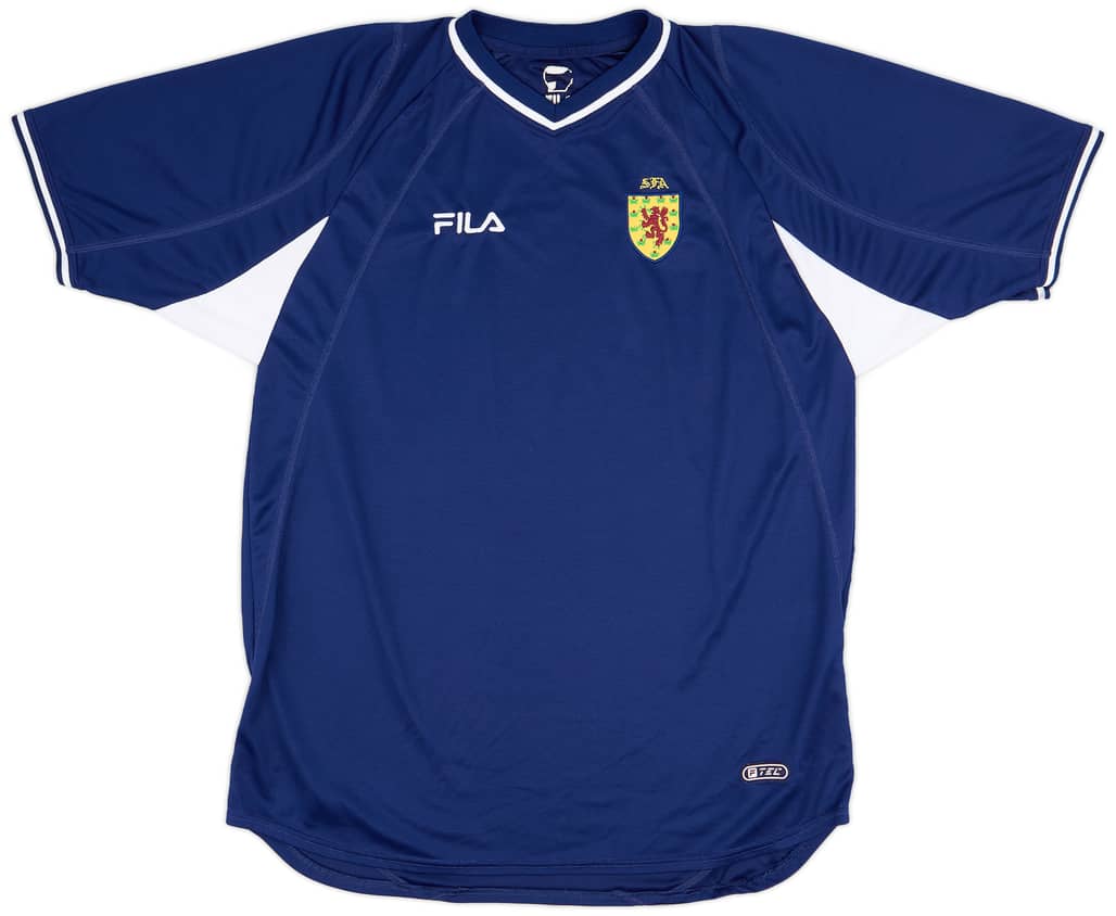 2000-02 Scotland Home Shirt - 8/10 - (XL)