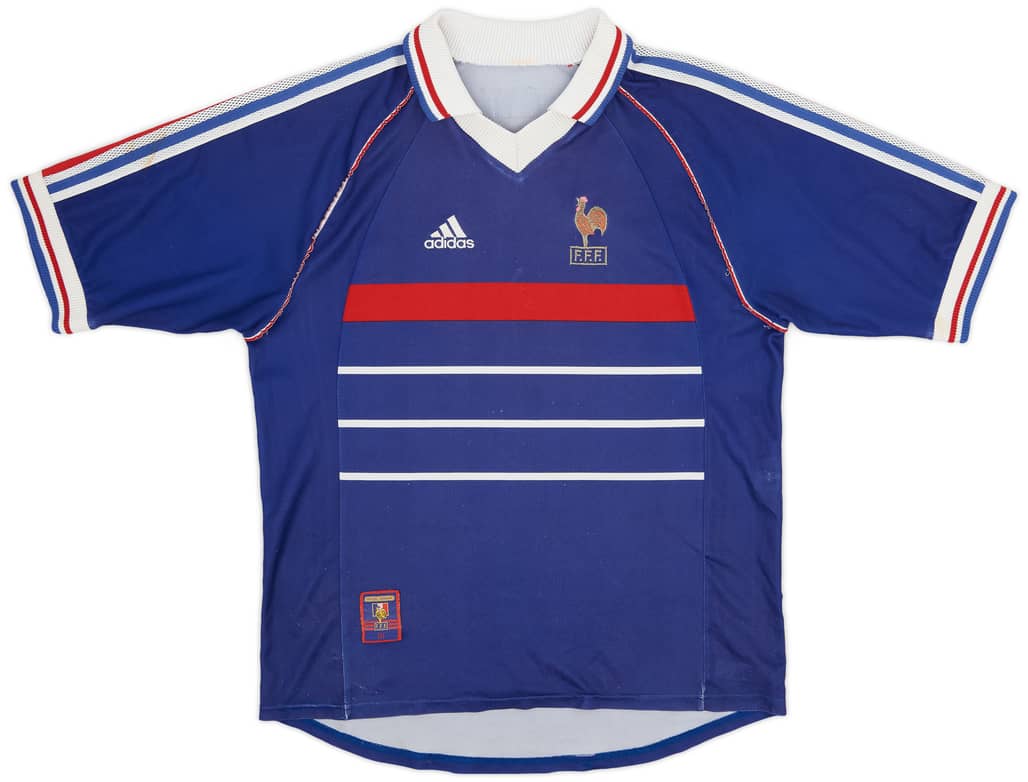 1998-00 France Home Shirt - 5/10 - (L)