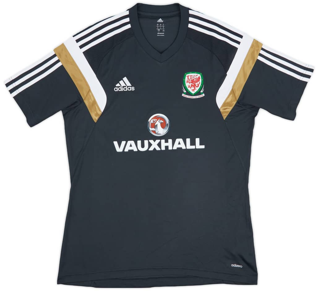 2014-15 Wales adidas Training Shirt - 9/10 - (L)