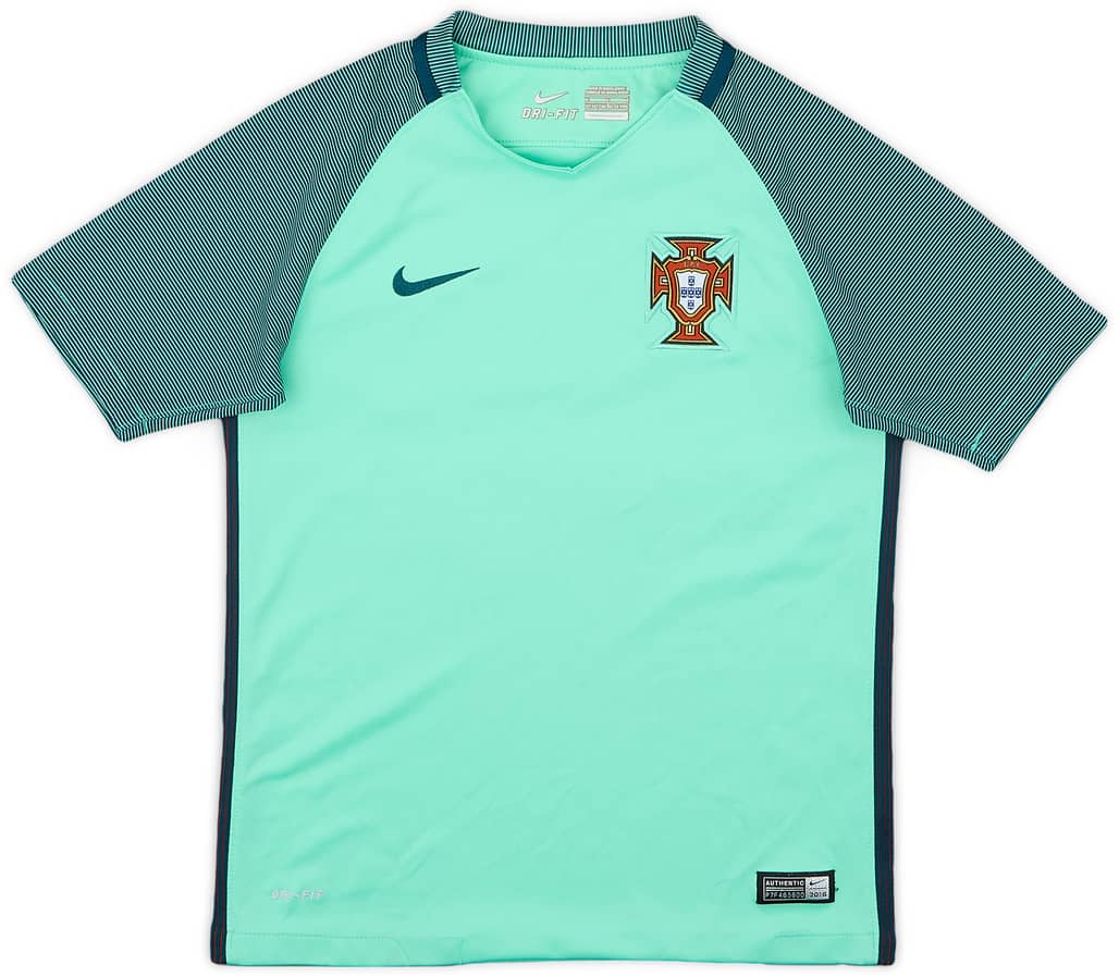 2016-18 Portugal Away Shirt - 6/10 - (M.Boys)