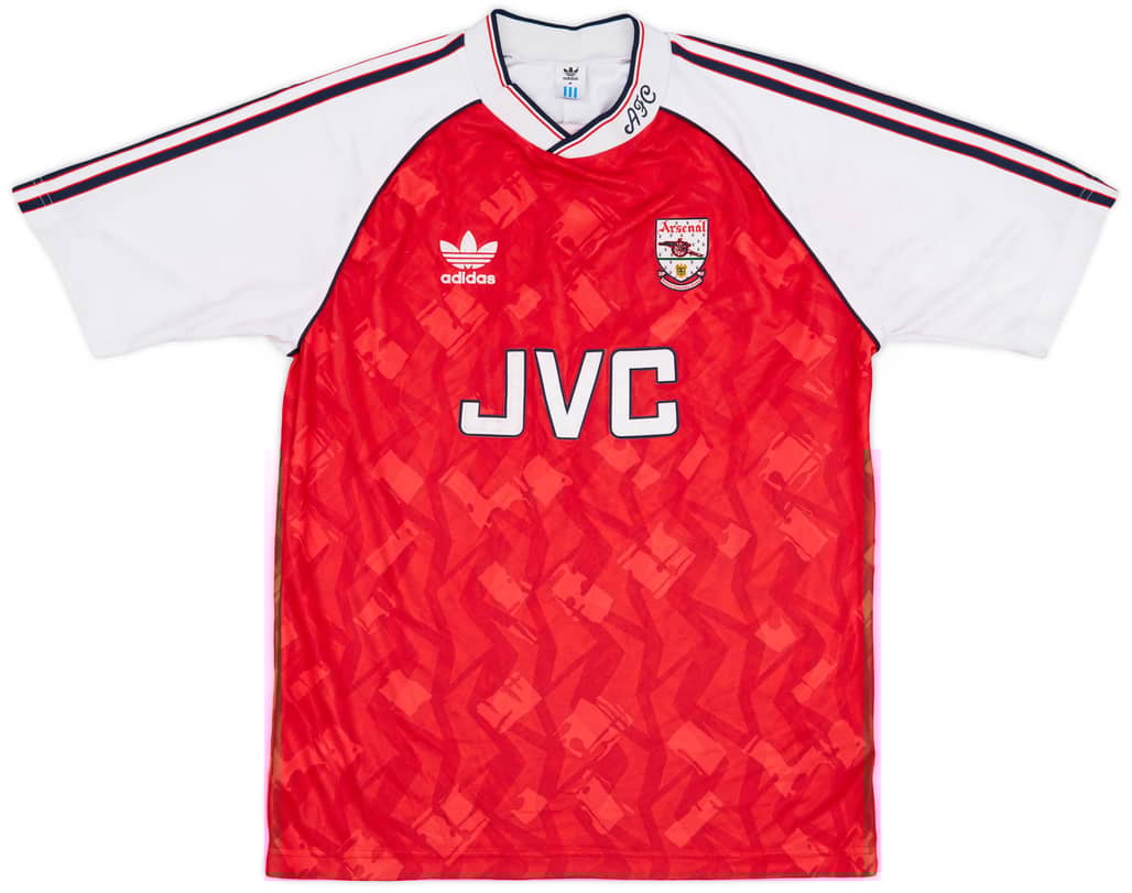 2020-21 Arsenal adidas 'Retro 1990-92' Home Shirt - 7/10 - (M)