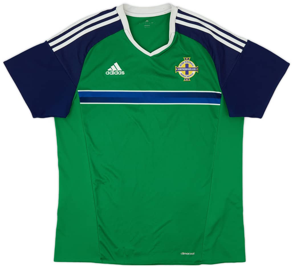 2016-17 Northern Ireland Home Shirt - 7/10 - (L)