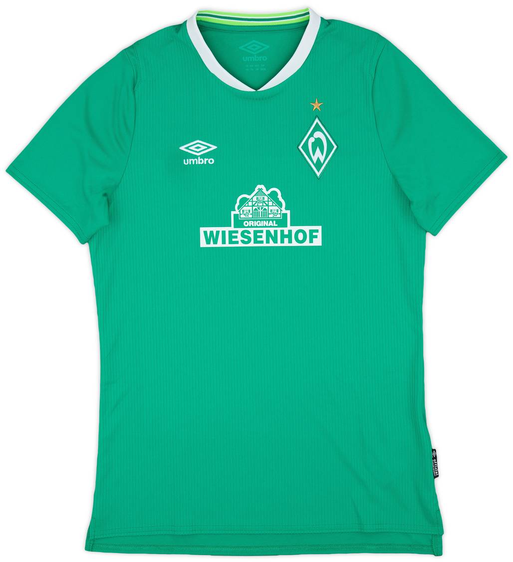 2019-20 Werder Bremen Home Shirt - 10/10 - (XL.Boys)