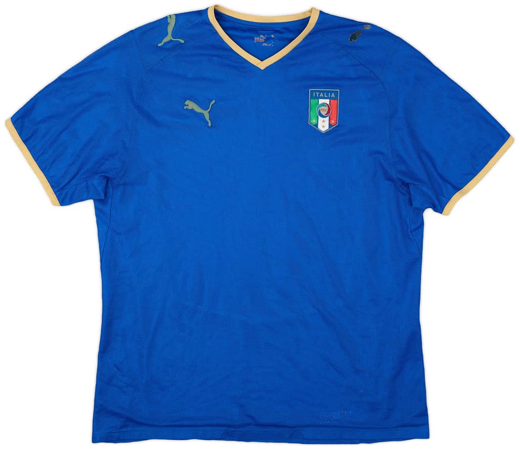 2007-08 Italy Home Shirt - 3/10 - (XL)