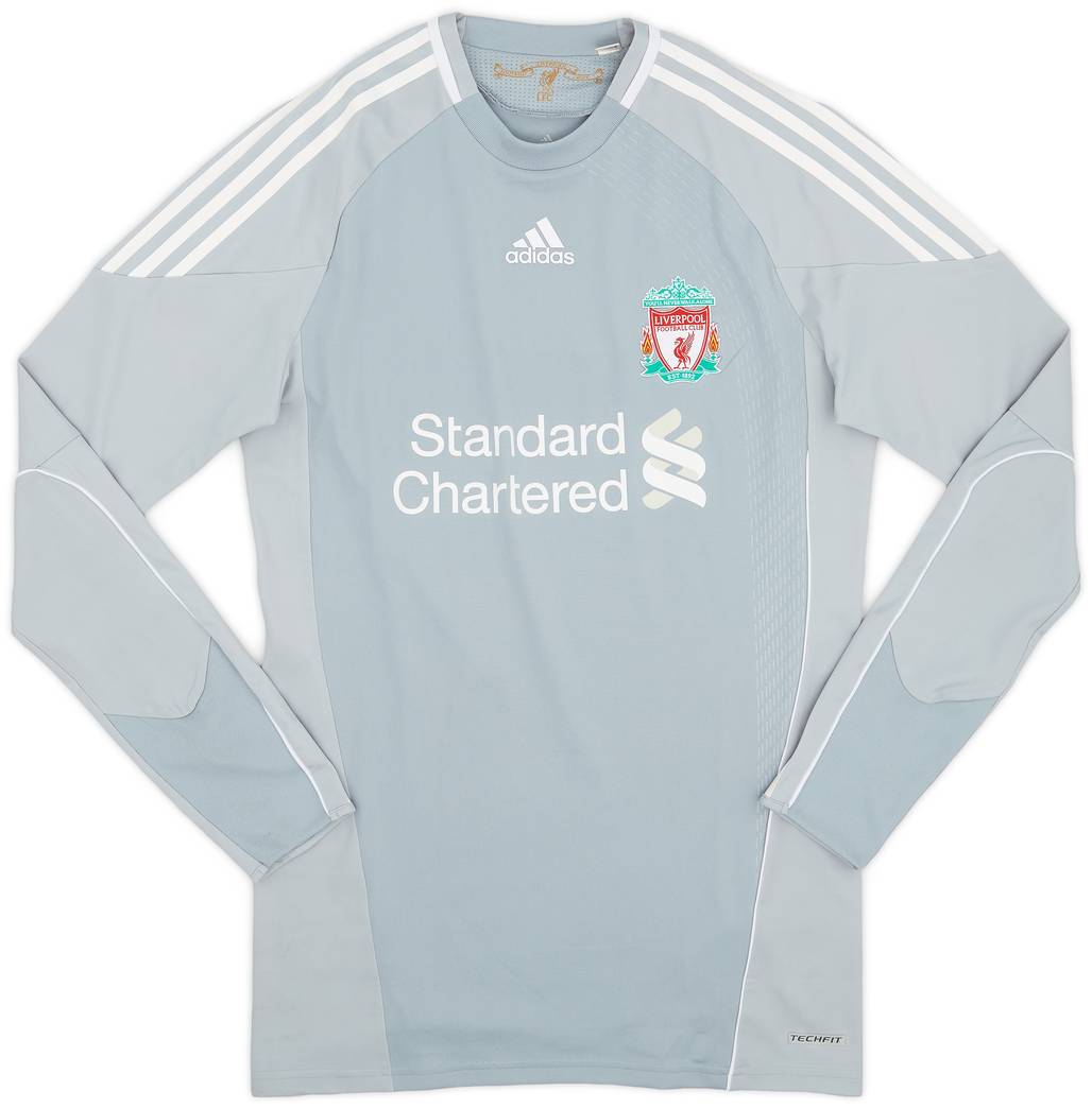 2010-12 Liverpool Player Issue TechFit GK Shirt - 7/10 - (XL)