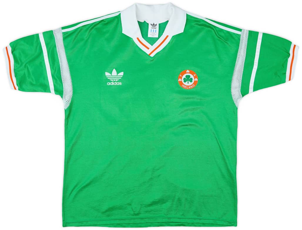 1988-90 Ireland Home Shirt - 9/10 - (XL)