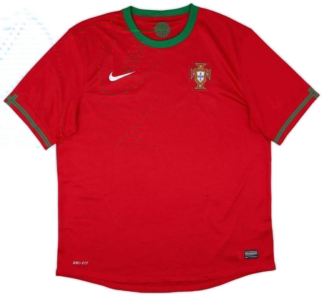 2012-13 Portugal Home Shirt - 7/10 - (XL)