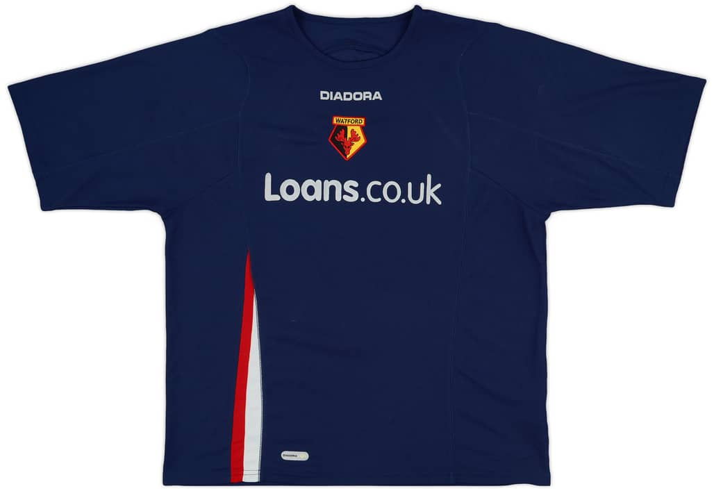 2006-07 Watford Diadora Training Shirt - 7/10 - (XL)