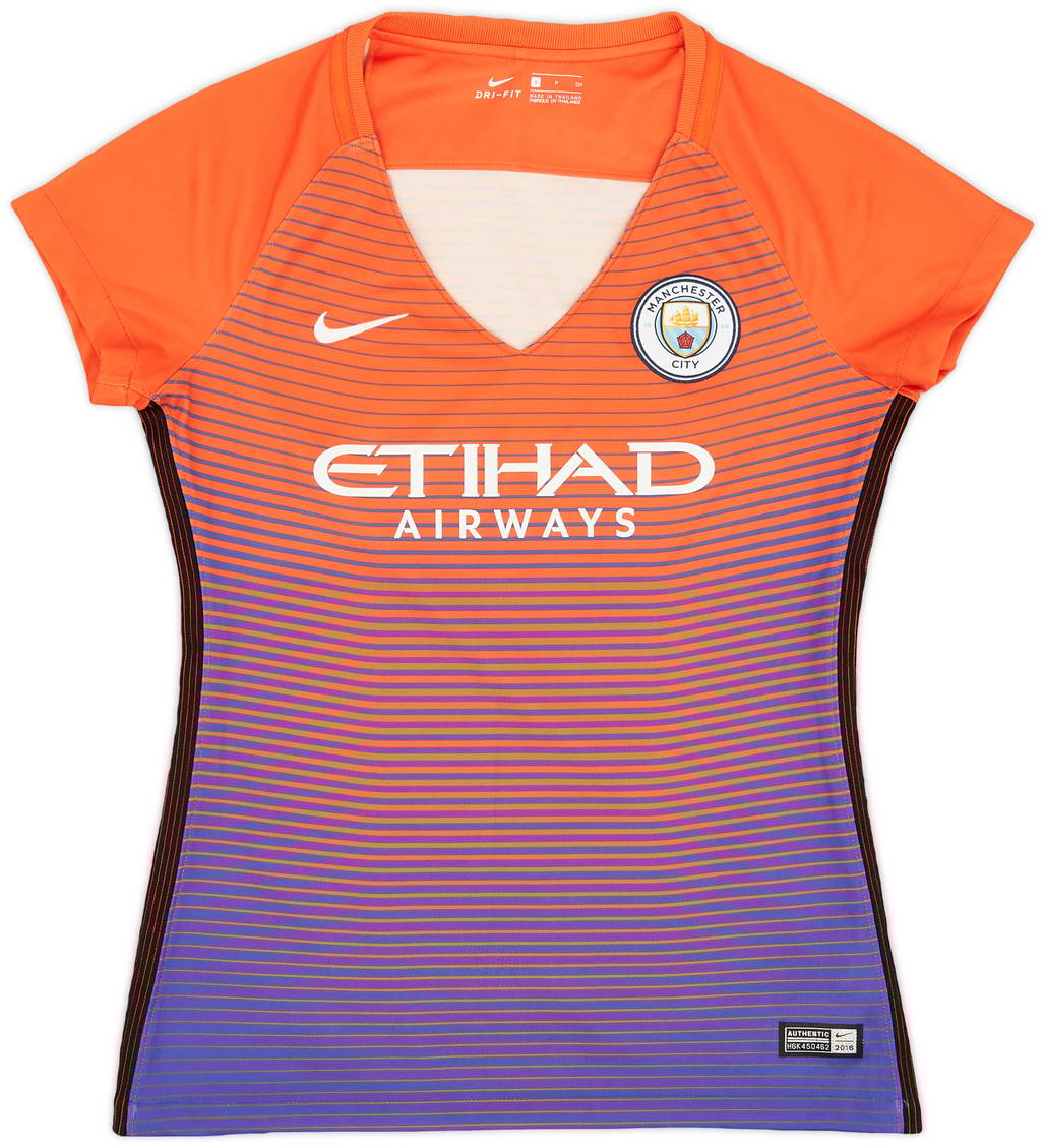 2016-17 Manchester City Third Shirt - 9/10 - (Women's S)