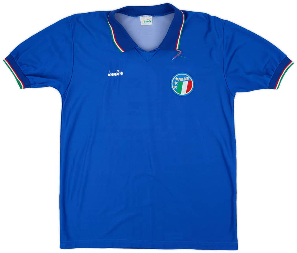 1986-88 Italy Home Shirt #19 - 6/10 - (L)