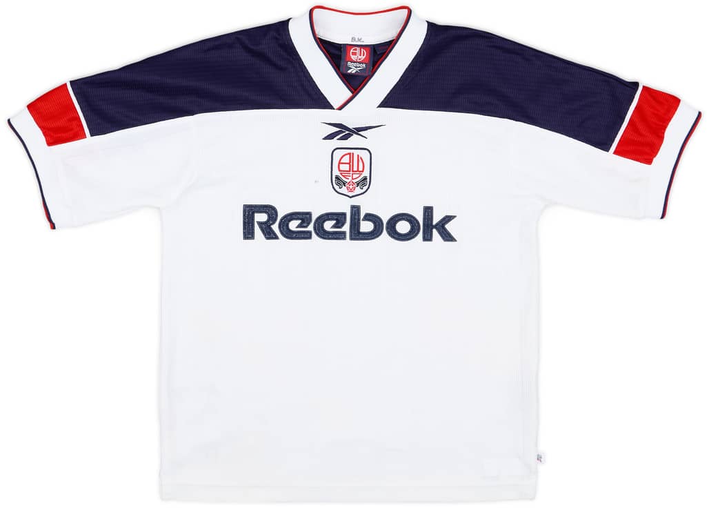 1999-01 Bolton Home Shirt - 6/10 - (L.Boys)