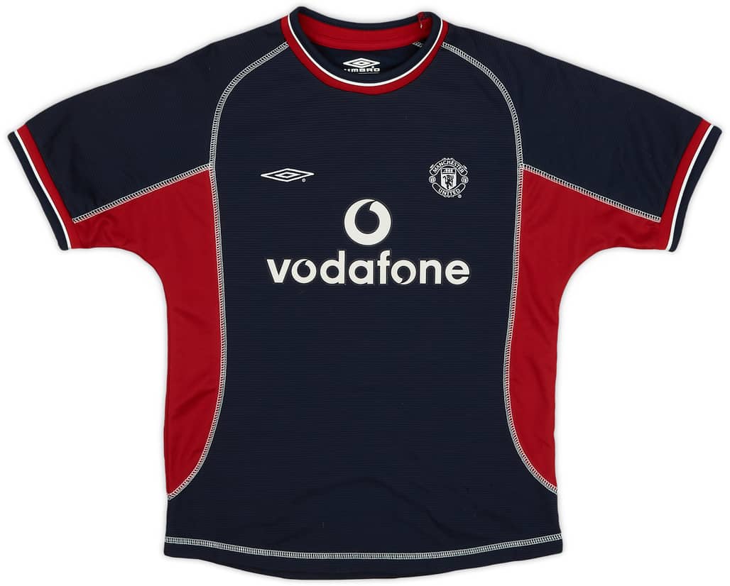 2000-01 Manchester United Third Shirt - 9/10 - (M.Boys)