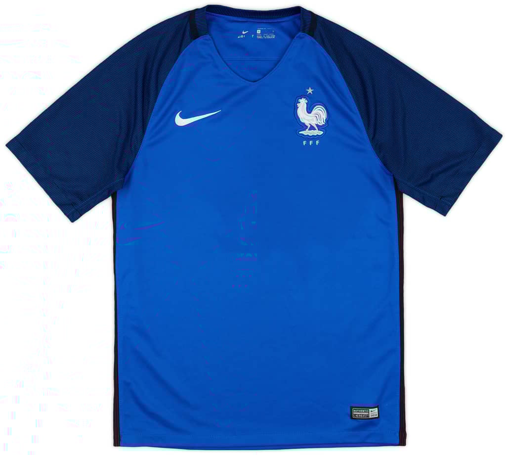 2016-17 France Home Shirt - 9/10 - (S)